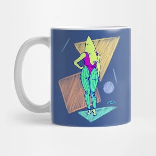 She Works Out Mug